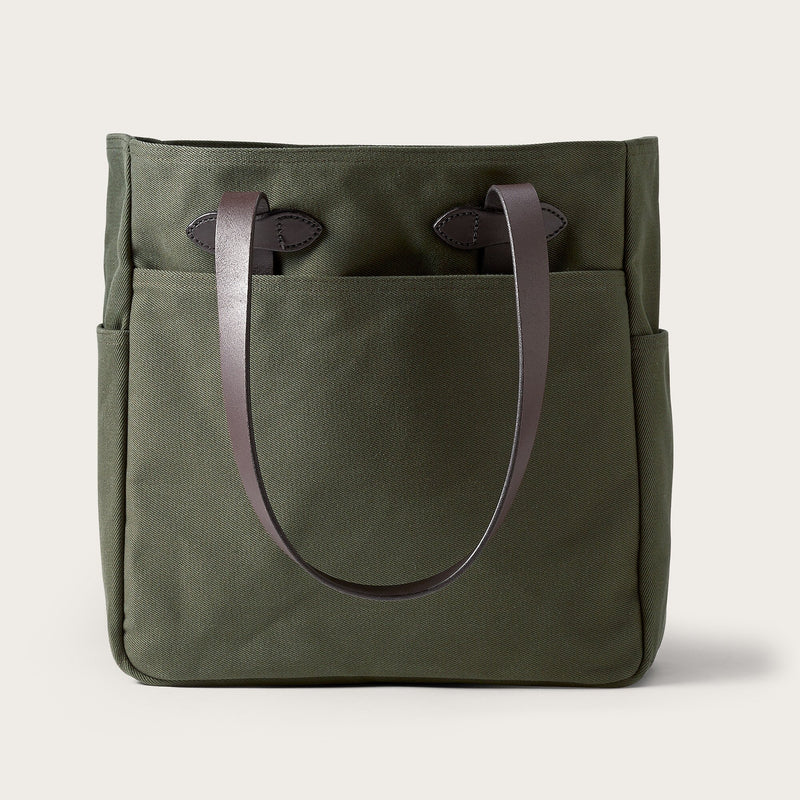 Rugged twill tote bag par Filson | Otter green (Green)