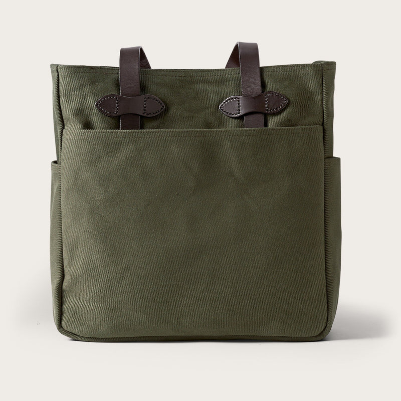 Rugged twill tote bag par Filson | Otter green (Green)