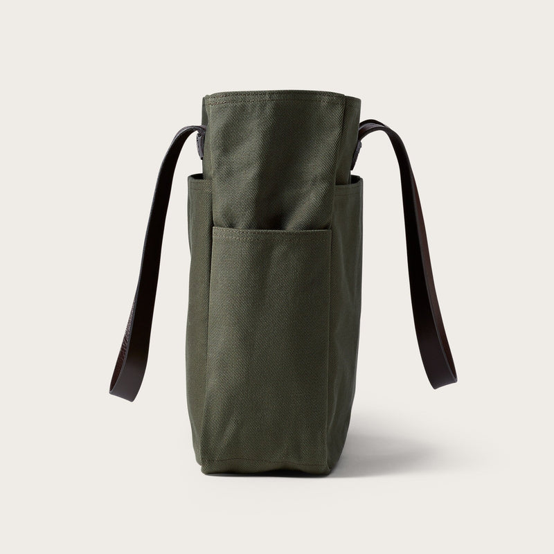 Rugged twill tote bag par Filson | Otter green (Green)