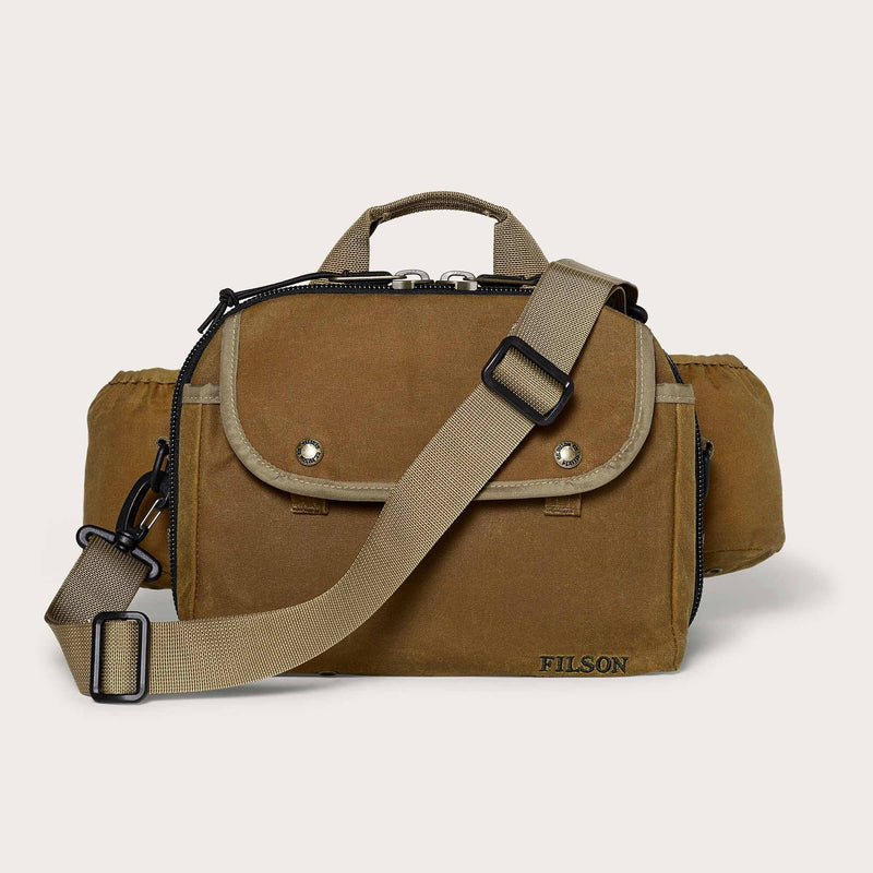 Tin cloth fishing pack by Filson | Dark tan (Beige)