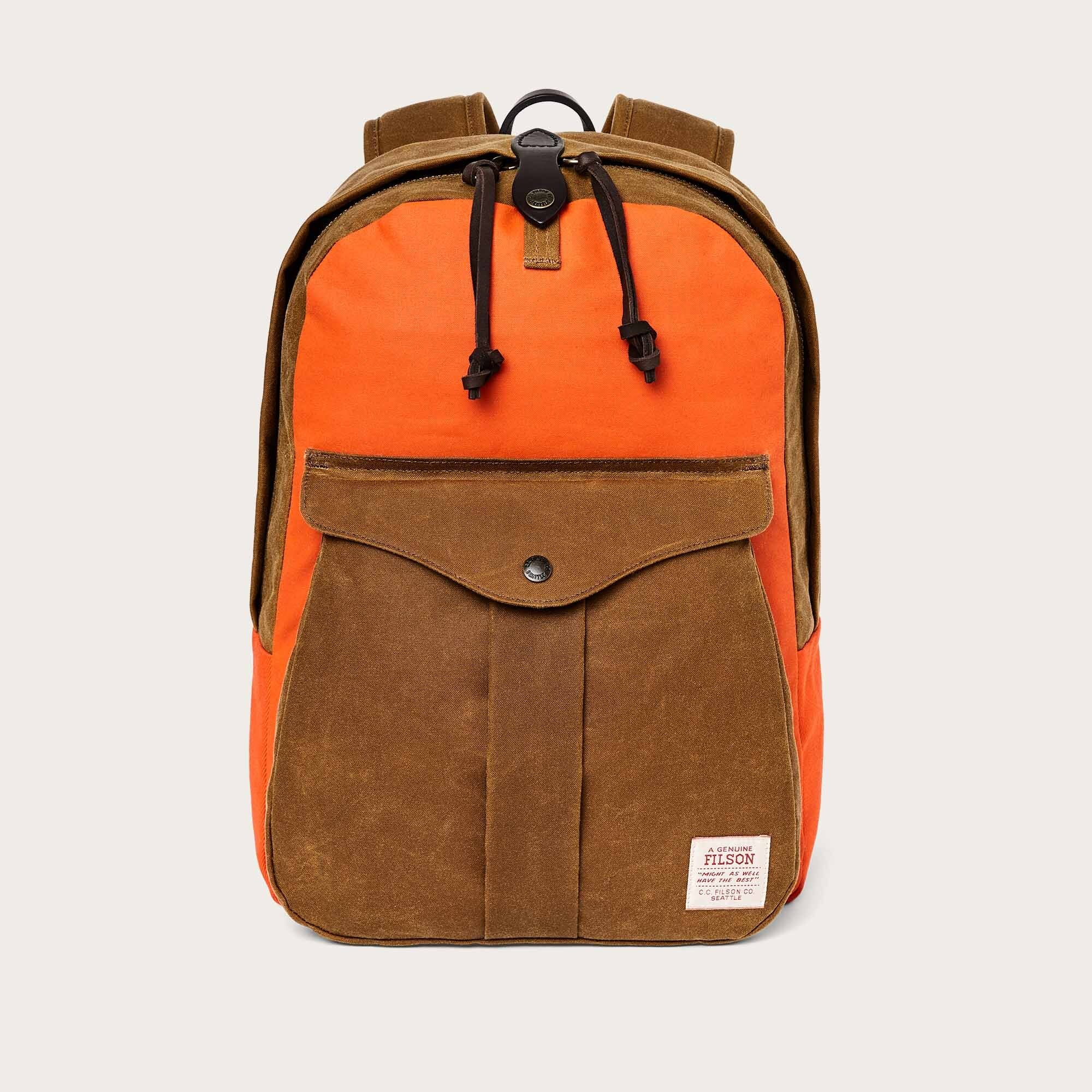 Filson weatherproof leather outlet journeyman backpack