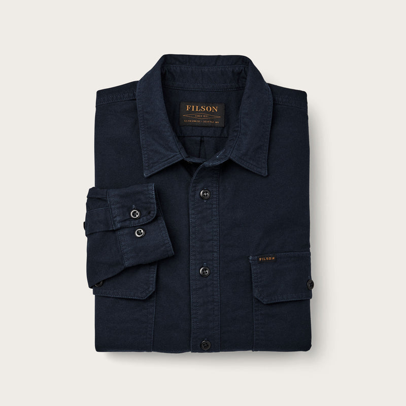 Field flannel shirt par Filson | Night blue (Blue)
