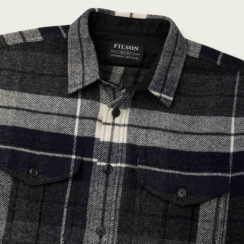 Northwest wool shirt by Filson | Navy blue heather pl (Blue)