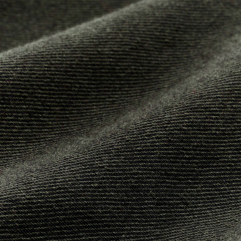 Vintage flannel quarter zip shirt by Filson | Olive / faded black (Green)