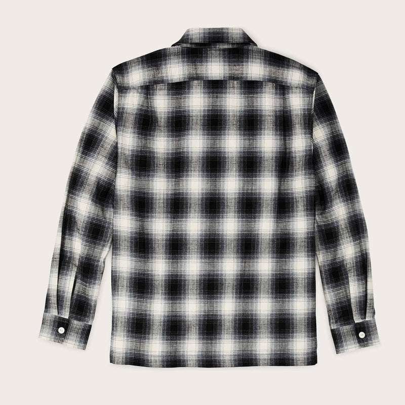 Elk heights camp shirt par Filson | Black / gray shadow plaid (Black)