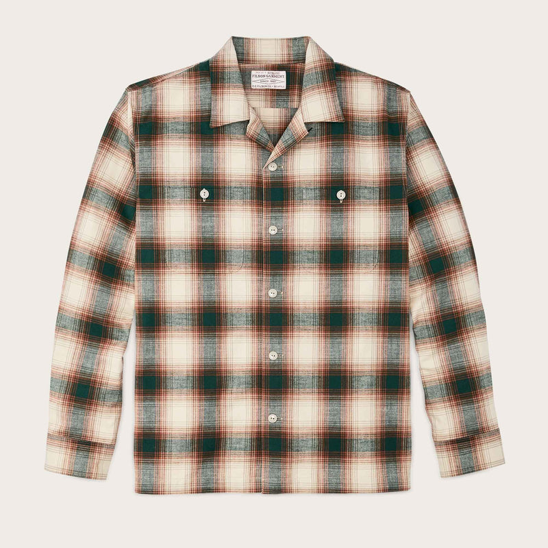Elk heights camp shirt par Filson | Rust / pine grove plaid (Multicolour)