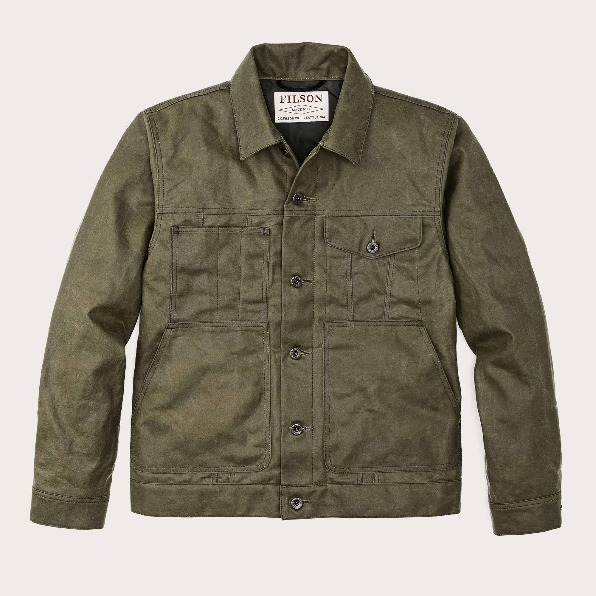 TIN CLOTH SHORT LINED CRUISER JACKET Filson Europe