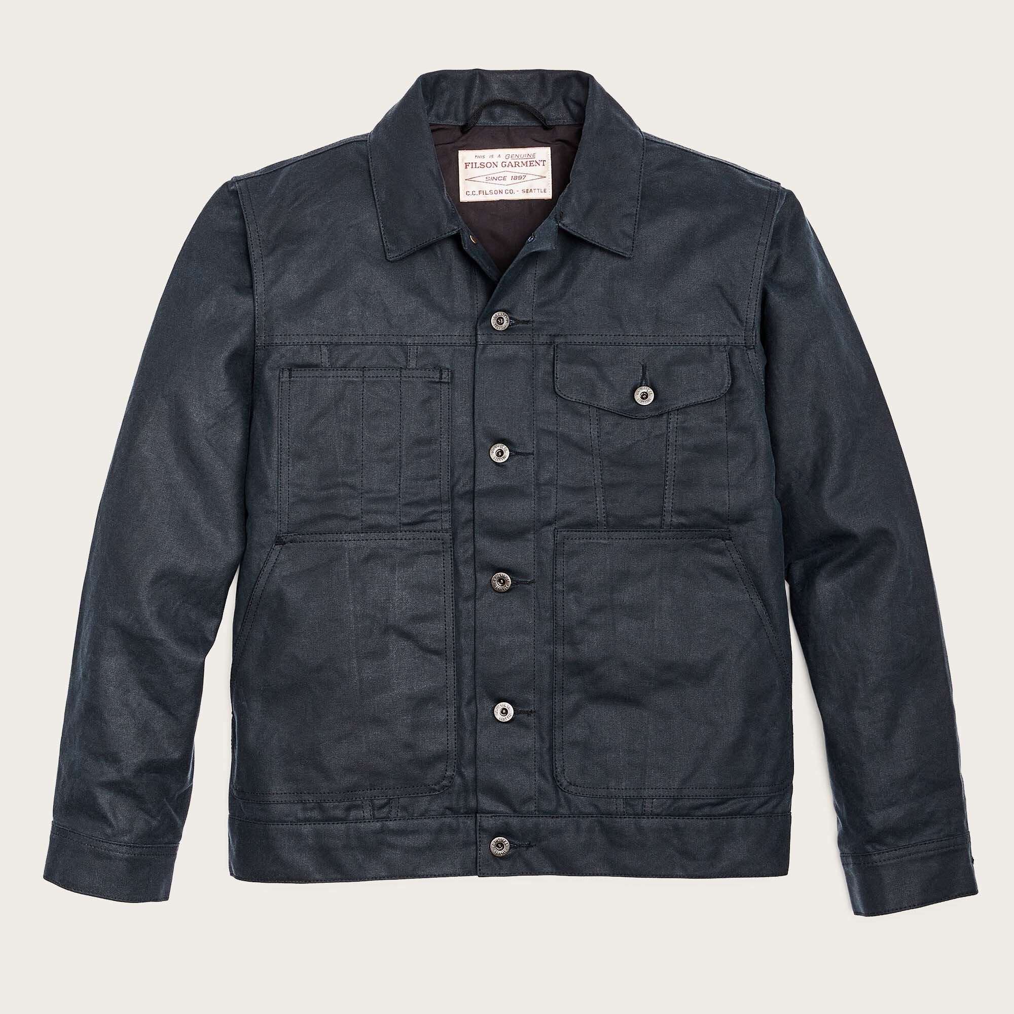 TIN CLOTH SHORT LINED CRUISER JACKET – Filson Europe