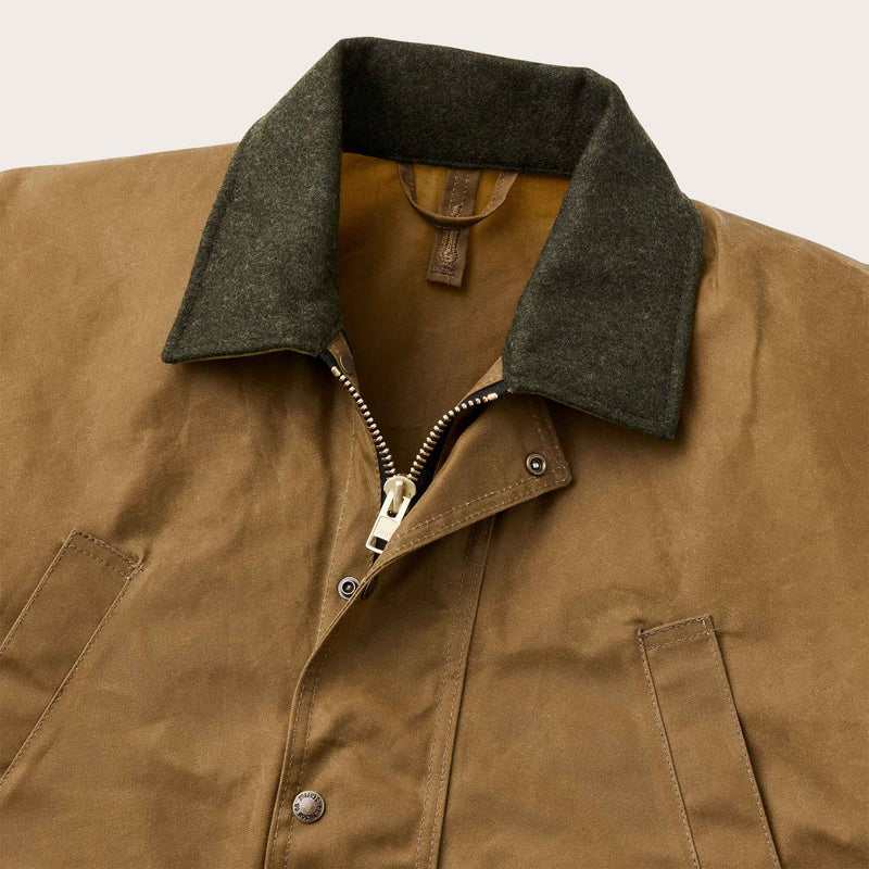 Tin cloth field jacket par Filson | Dark tan (Beige)
