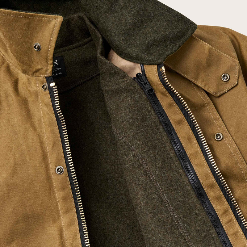 Tin cloth field jacket par Filson | Dark tan (Beige)
