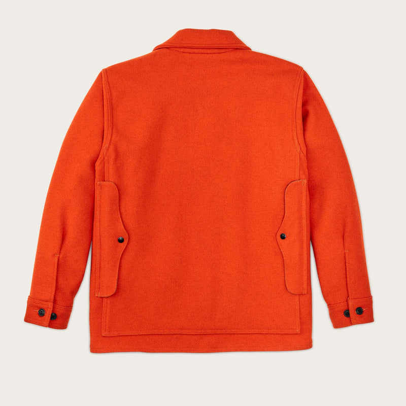 Mackinaw wool cruiser jacket by Filson | Flame (Orange)