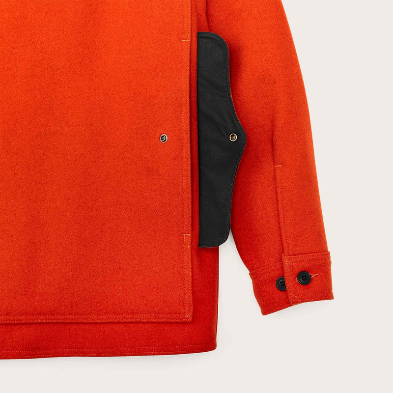Mackinaw wool cruiser jacket by Filson | Flame (Orange)