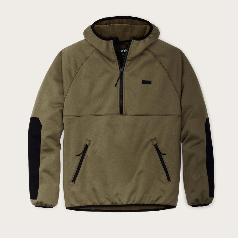 Granite spire fleece pullover par Filson | Field olive (Green)