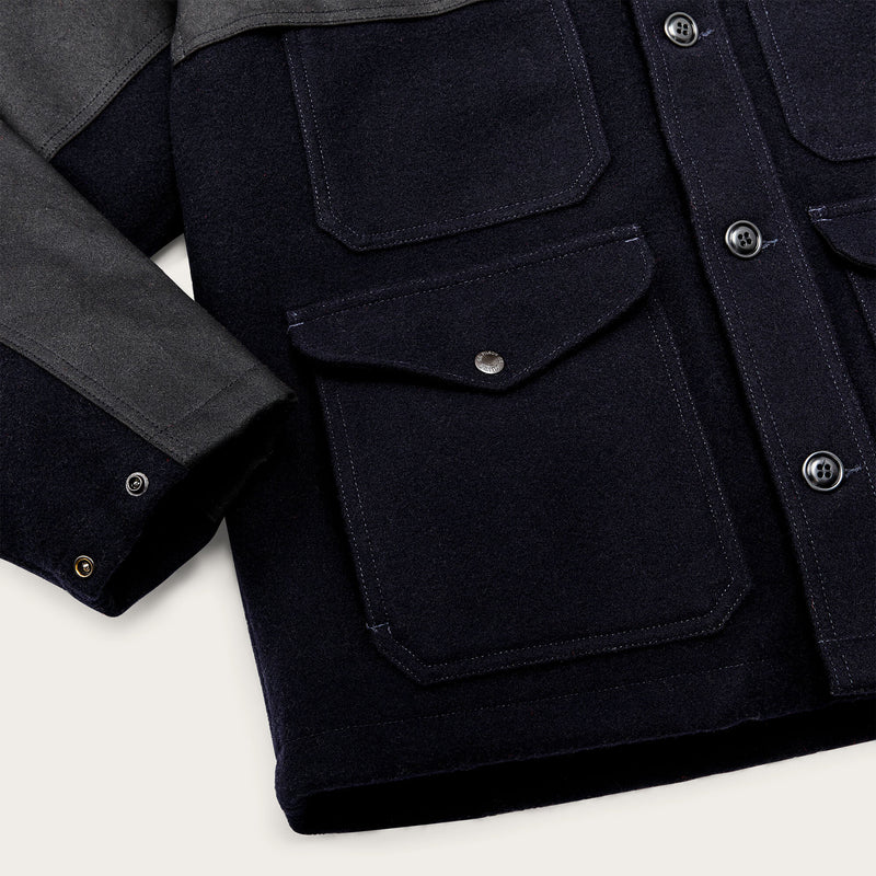 Mackinaw wool double coat par Filson | Dark navy (Blue)