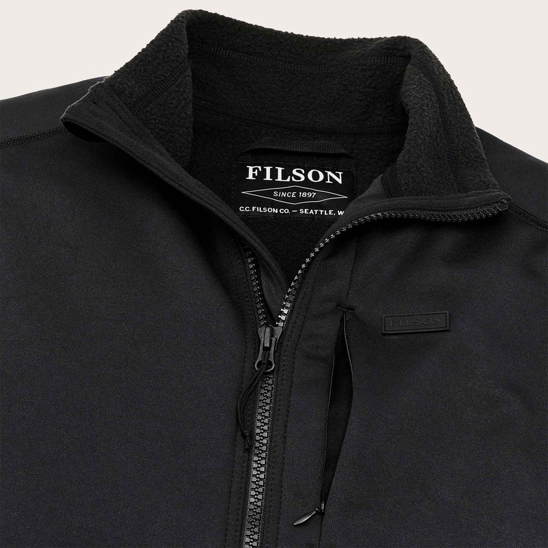 Granite spire fleece jacket par Filson | Black (Black)