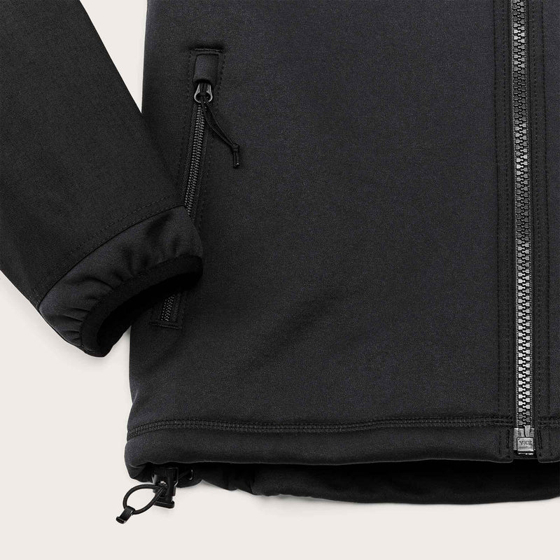 Granite spire fleece jacket par Filson | Black (Black)