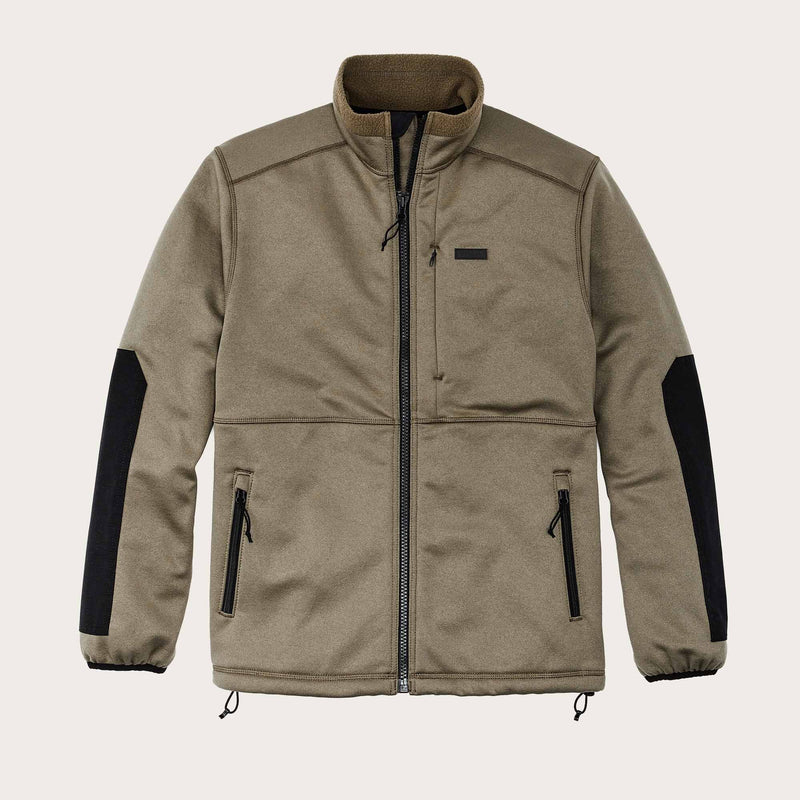 Granite spire fleece jacket par Filson | Field olive (Green)