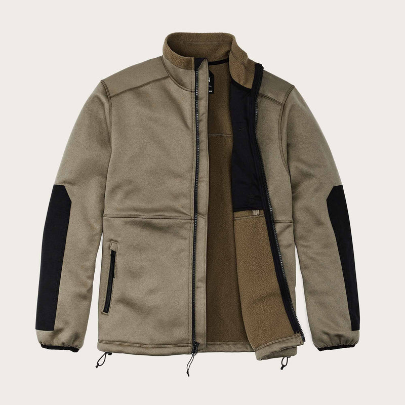 Granite spire fleece jacket par Filson | Field olive (Green)