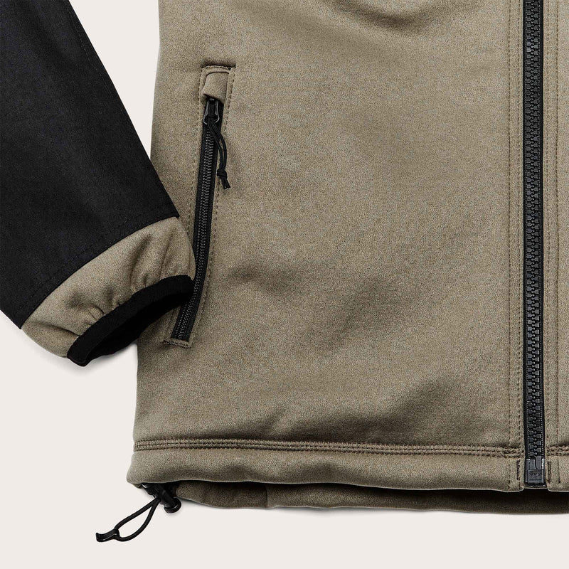Granite spire fleece jacket par Filson | Field olive (Green)
