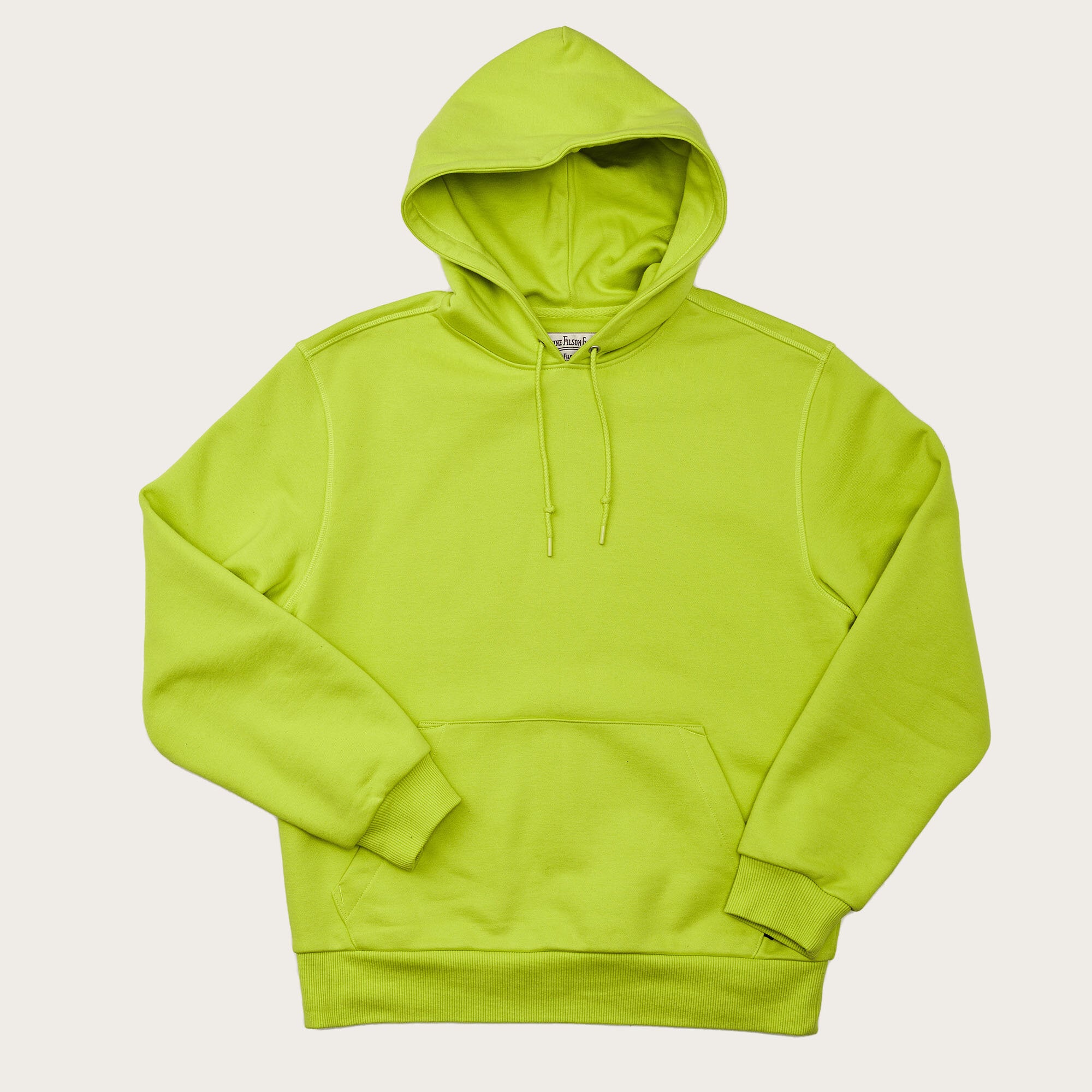 Lime green pullover on sale hoodie