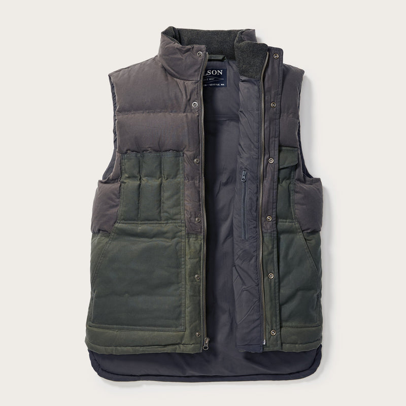 Down cruiser vest par Filson | Otter green (Green)