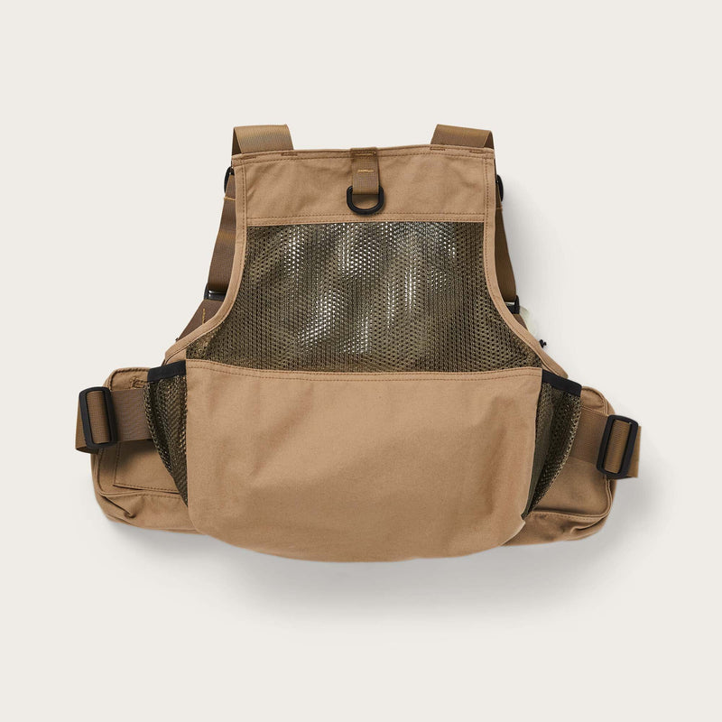 Mesh fishing strap vest par Filson | Dark tan (Beige)