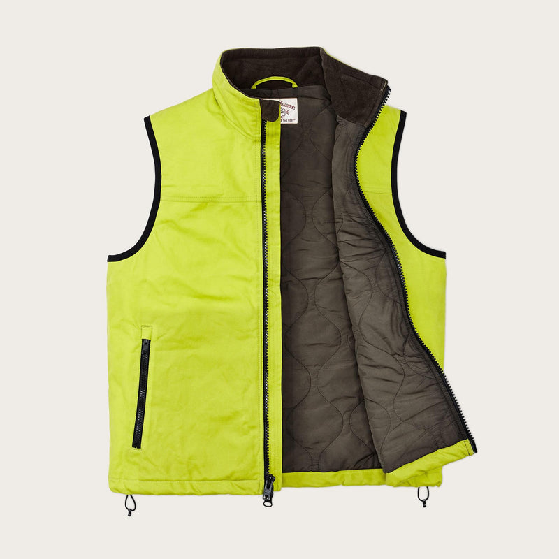Tin cloth primaloft® vest par Filson | Laser green (Green)