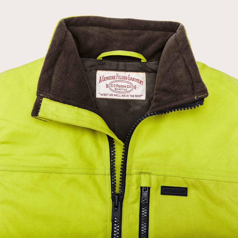 Tin cloth primaloft® vest par Filson | Laser green (Green)