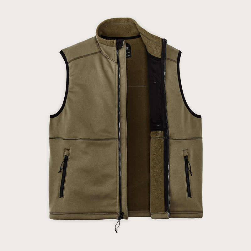 Granite ridge fleece vest par Filson | Field olive (Green)