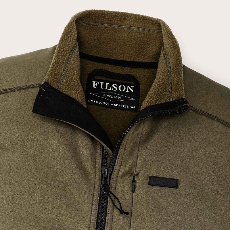 Granite ridge fleece vest par Filson | Field olive (Green)