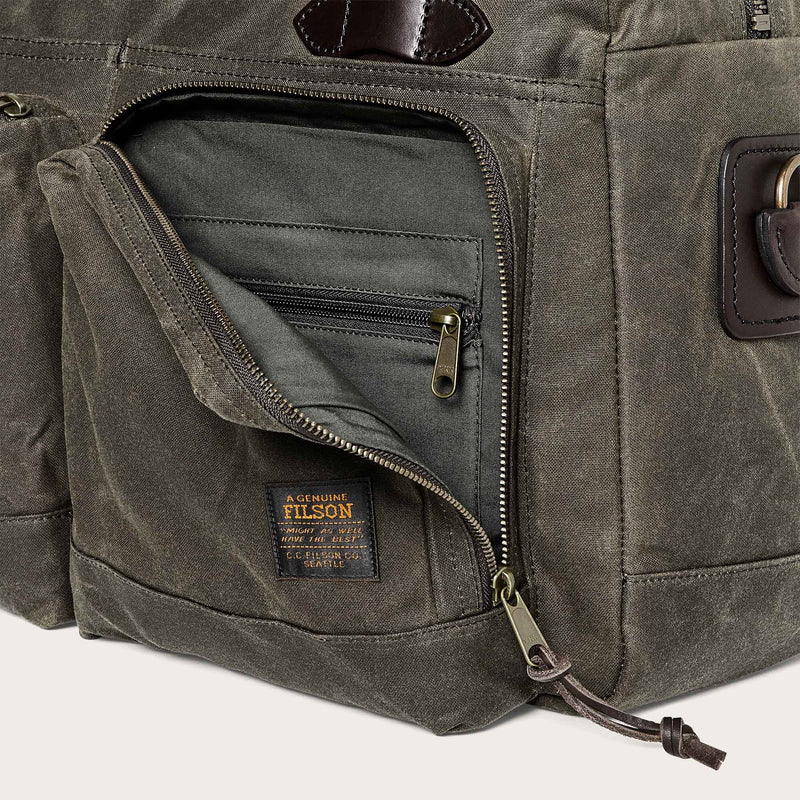48 hour tin cloth duffle bag par Filson | Otter green (Green)