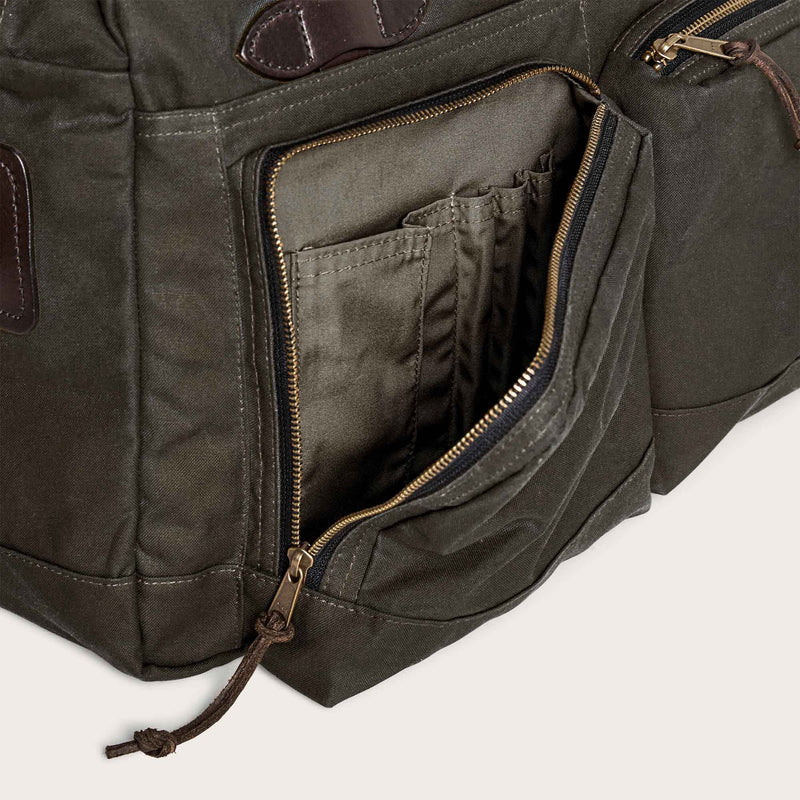 48 hour tin cloth duffle bag par Filson | Otter green (Green)