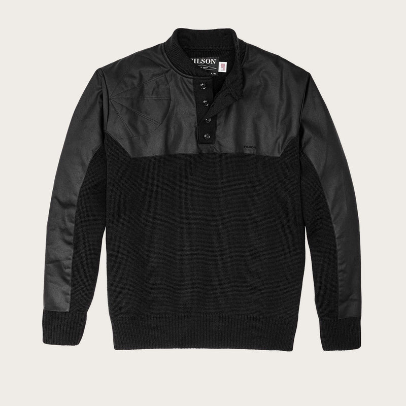 Henley guide sweater par Filson | Black (Black)