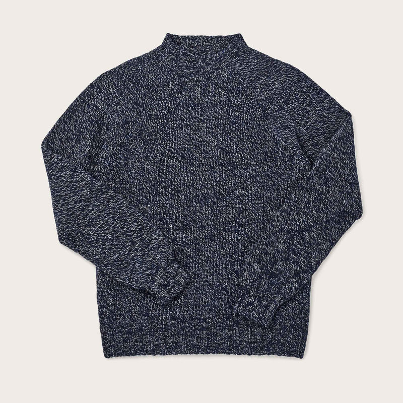 3gg crewneck sweater par Filson | Navy gray marl (Blue)