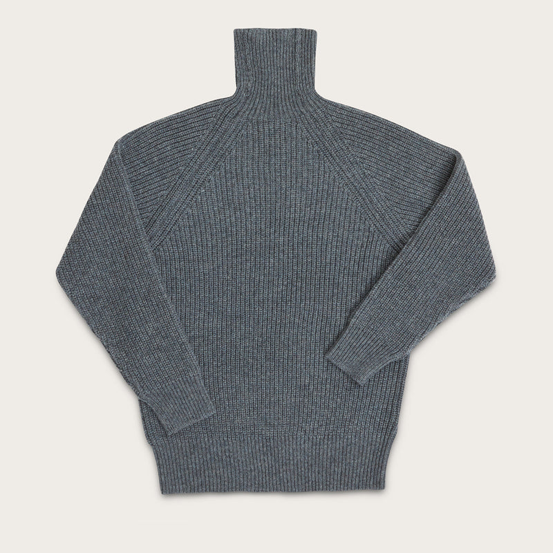 Bristol roll neck sweater par Filson | Heather gray (Grey)
