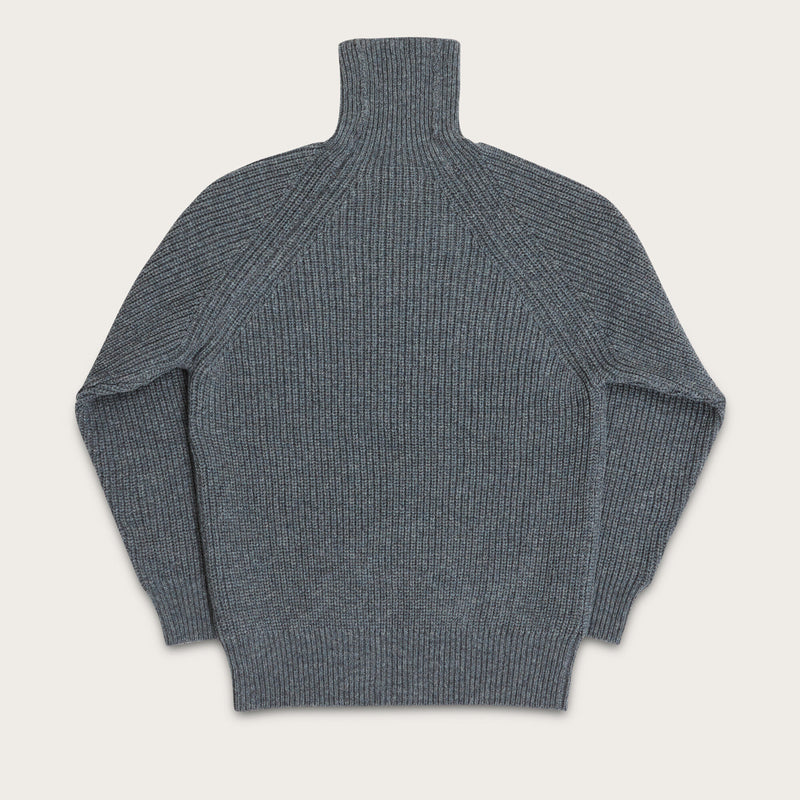 Bristol roll neck sweater par Filson | Heather gray (Grey)