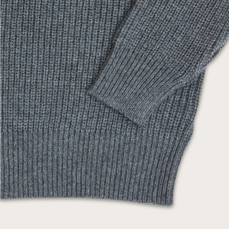 Bristol roll neck sweater par Filson | Heather gray (Grey)