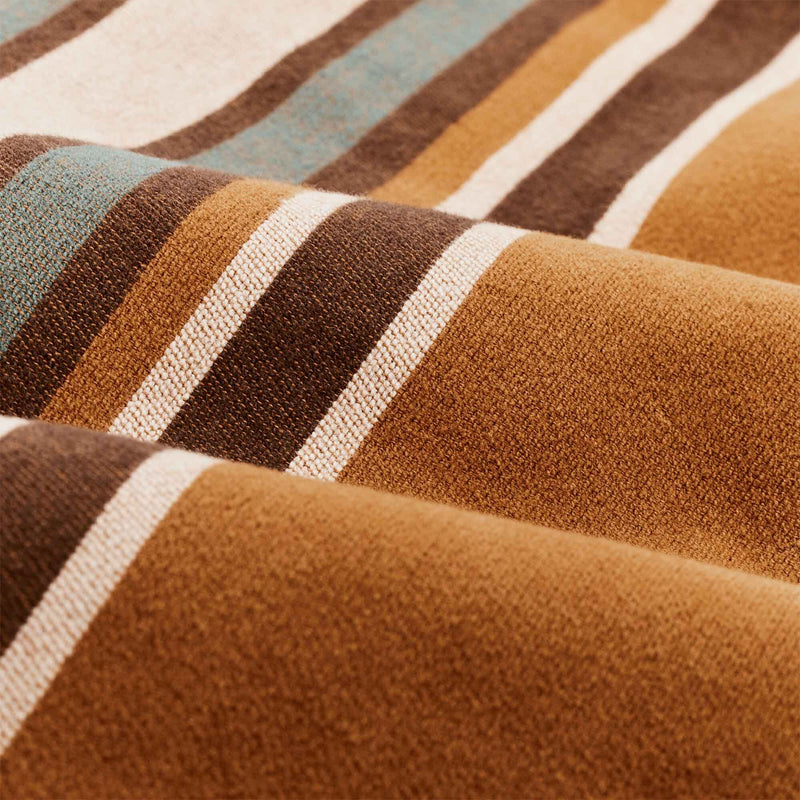 Beartooth jac-shirt par Filson | Golden brown multi stripe (Brown)