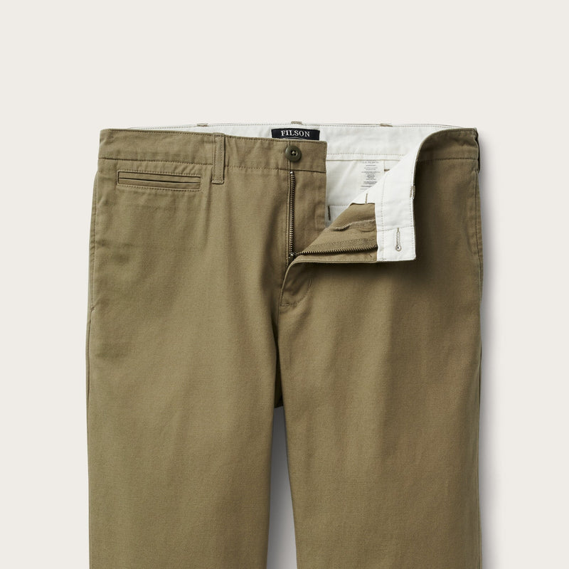 Draftsman canvas pants par Filson | Faded olive (Green)