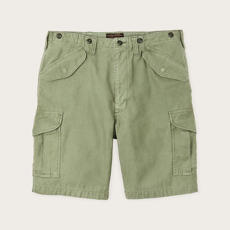 Field cargo shorts by Filson | Washed fatigue green (Green)