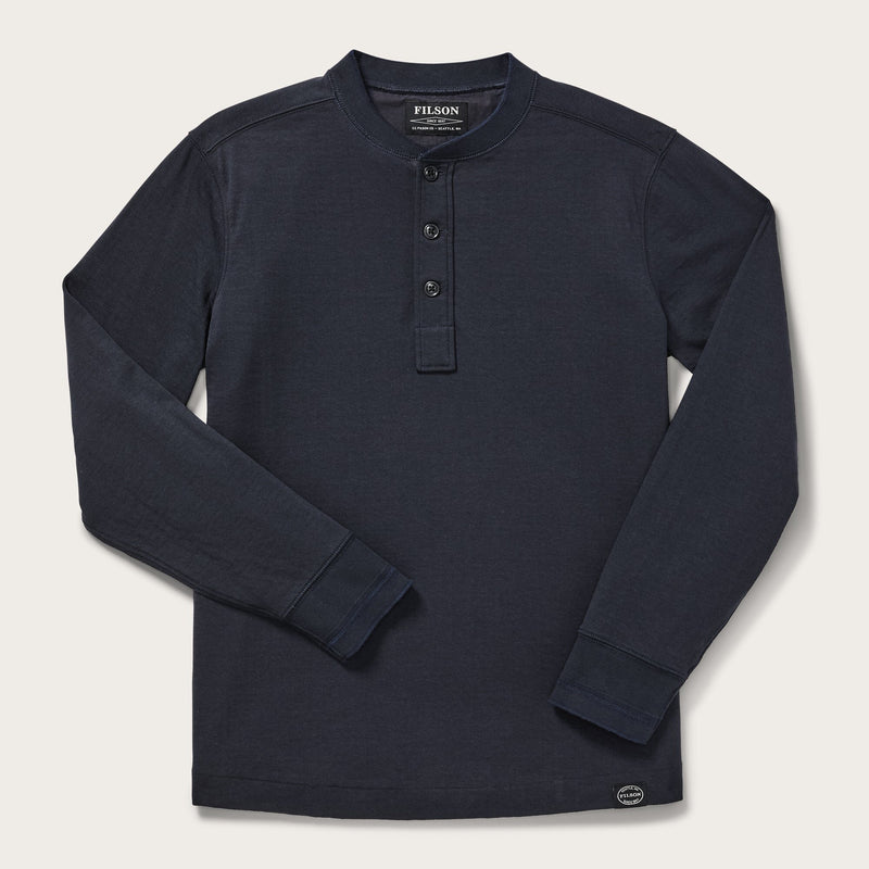 Double layer henley by Filson | Dark navy (Blue)
