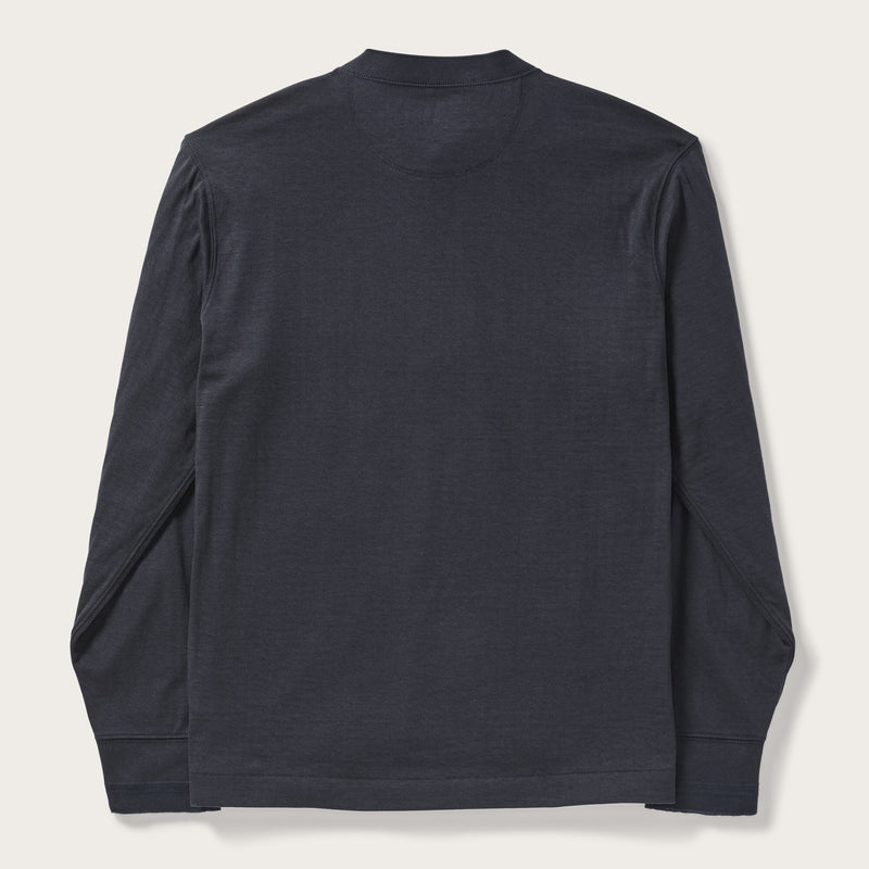 Double layer henley by Filson | Dark navy (Blue)