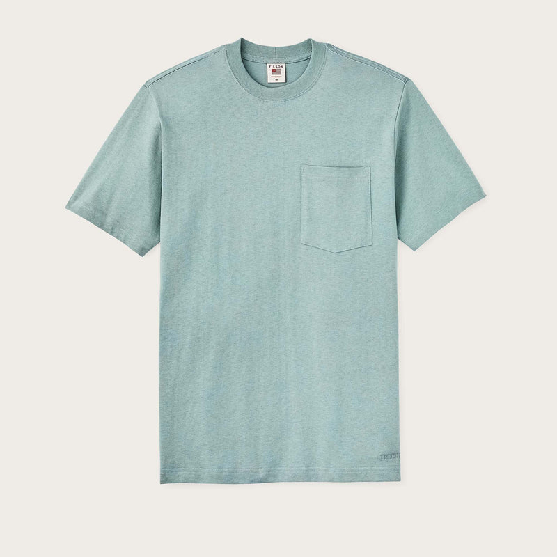 Pioneer pocket t-shirt par Filson | Lead (Blue)