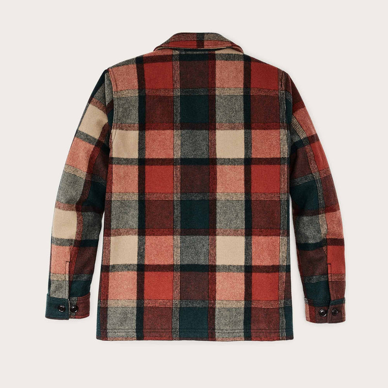 Women's wool jac-shirt by Filson | Amber - spruce plaid (Multicolour)