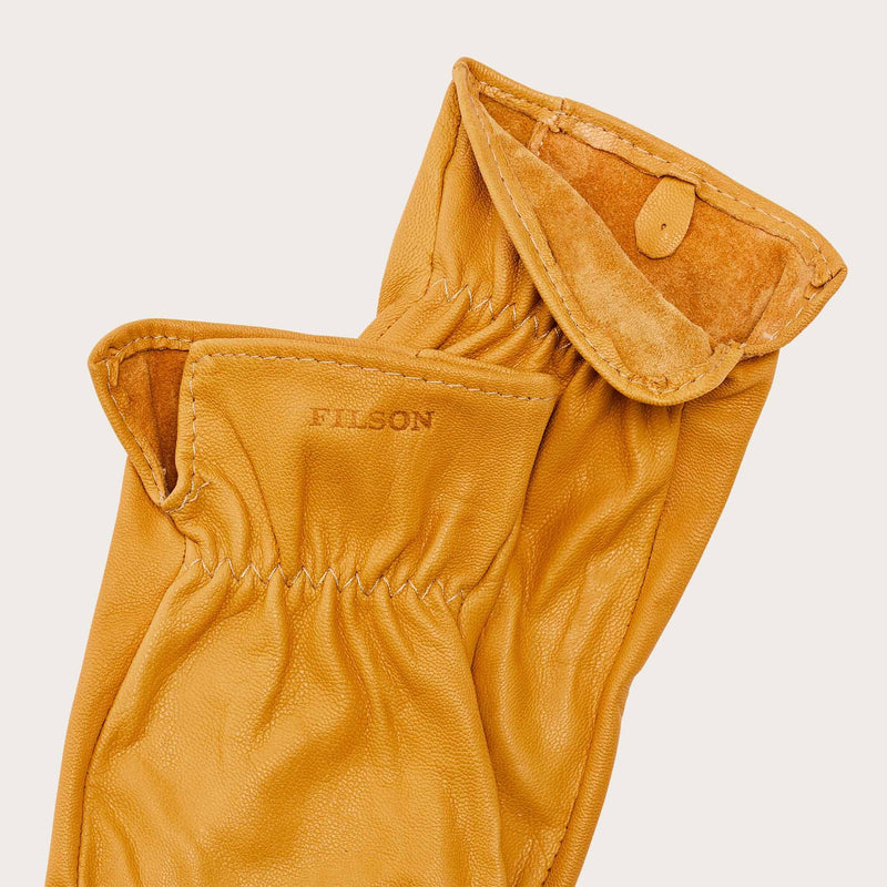 Original goatskin gloves by Filson | Tan (Beige)