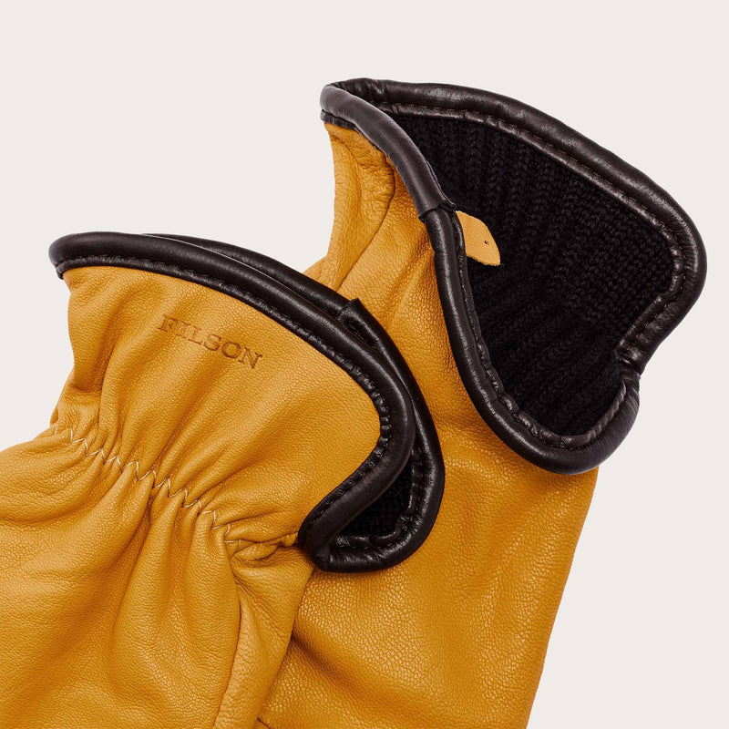 Original lined goatskin gloves by Filson | Tan (Beige)