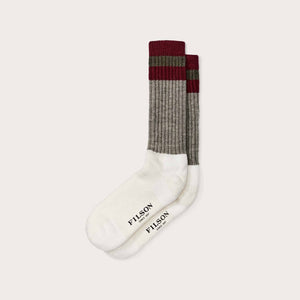 1970's logger thermal socks by Filson | Forest maroon (Multicolor)