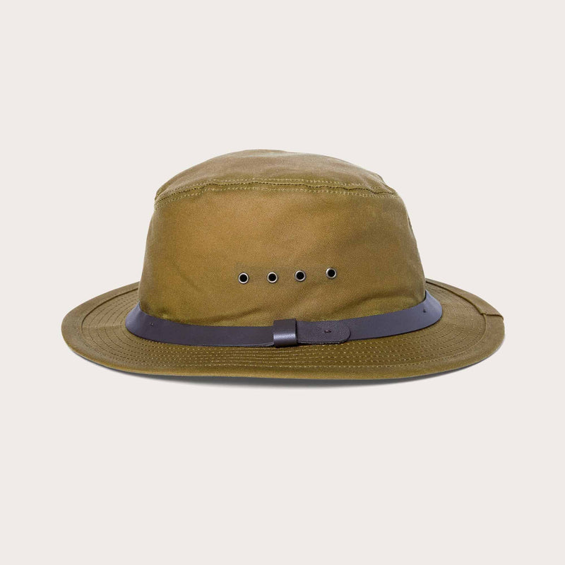 Tin cloth packer hat by Filson | Dark tan (Beige)