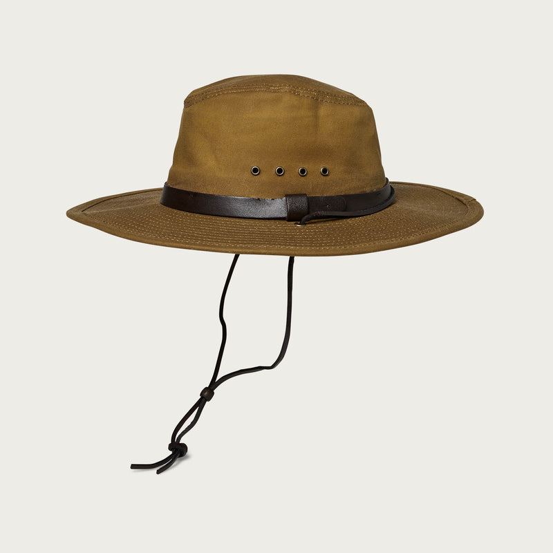 Tin cloth bush hat by Filson | Dark tan (Beige)