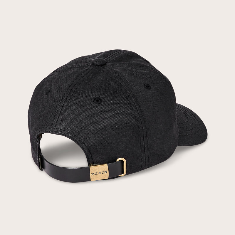 Oil tin low-profile logger cap by Filson | Black (Black)